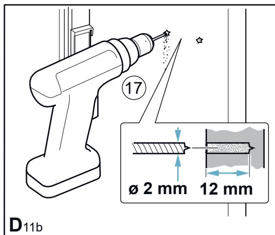 D11b 17 Ø 2 mm 12 mm