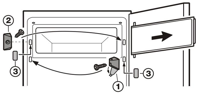 LIEBHERR IKV 3224 - Porte du compartiment reversible - 1