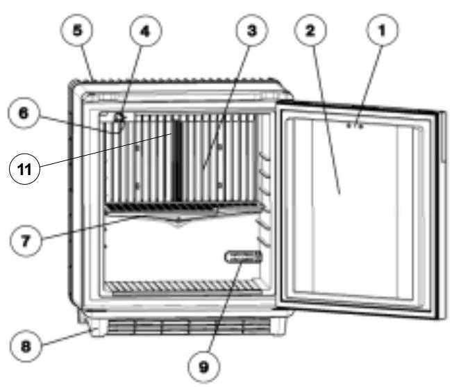 DOMETIC DS600N - Vue de l'appareil - 1
