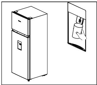 HISENSE RT600N4WC2 - Se procurer de l'eau frolde - 1