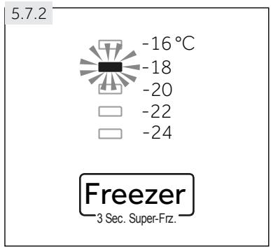HAIER CFD635CPJ - Réglez la température du réfrigérateur - 1