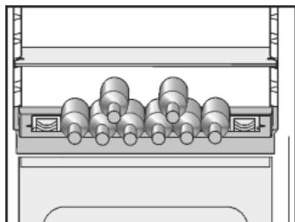 LIEBHERR SBSES8496 - Utiliser le range-bouteilles intégré - 1