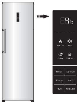 HISENSE RT488N4DC2 - Commandes d'affichage - 1