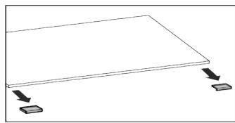 LIEBHERR ICBS 3324 - Démonter les tablettes - 1