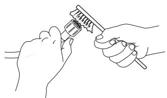 WHIRLPOOL 6 SENSE - Nettoyage des filtres à TAMIS du TUYAU d'alimentation d'eau - 2