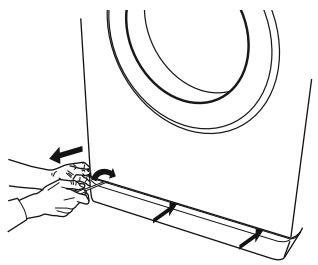 WHIRLPOOL 6 SENSE - Nettoyage du filtre à eau / vidange des eaux usées - 1