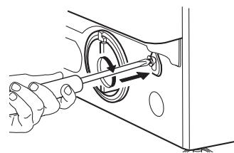 WHIRLPOOL 6 SENSE - Porte - comment l'ouvrir LORS d'une PANNE pour SORTIR le LINGE - 3