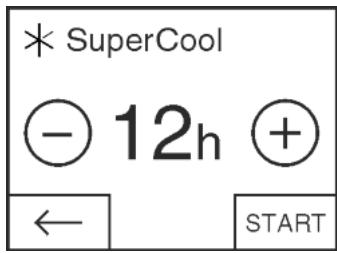 LIEBHERR KBBS 4374 - Activation de la fonction supercool - 2
