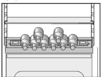 LIEBHERR KBBS 4374 - Utiliser le range-bouteilles intégré - 1