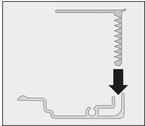 MIELE KF 2981 VI - Securing the covers - 2