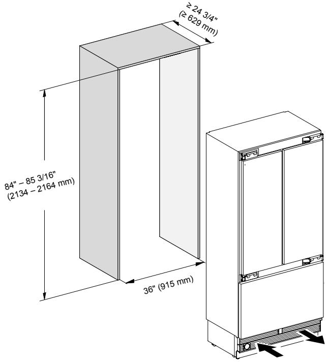 MIELE KF 2981 VI - Side-by-side - 4