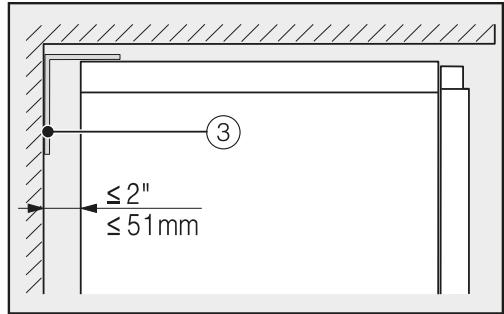 MIELE KF 2981 VI - Securing the installation niche - 3
