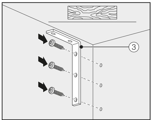 MIELE KF 2981 VI - Securing the installation niche - 7