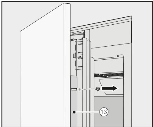 MIELE KF 2981 VI - Preparing the cabinet fronts - 2