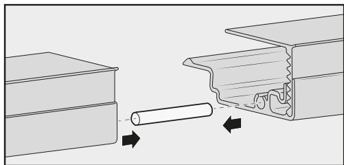 MIELE KF 2981 VI - Securing the covers - 5
