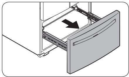 SAMSUNG RF54T62E3S9 - Retrait du tiroir du condensateur - 4