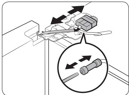 SAMSUNG RF54T62E3S9 - Démontage des portes du réfrigérateur - 2