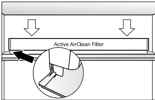 MIELE KFN 29142 D EDT/CS  -  KFN 29142 D ws - Filtre à charbon actif avec support kkf-ff (active airclean) - 1