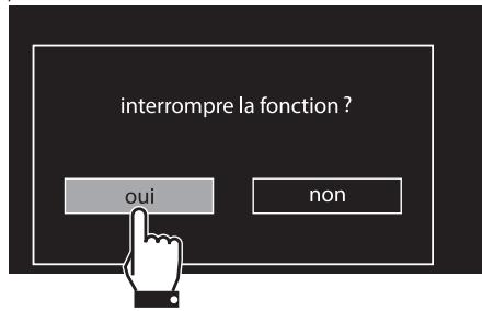 SMEG SFP6604WSPNX - Interruption d'une fonction - 1