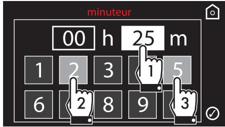 SMEG SFP6604WSPNX - Minuteur durant la fonction - 4