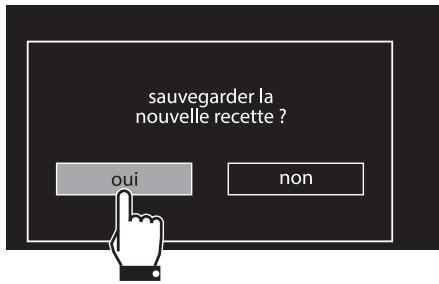 SMEG SFP6604WSPNX - Adjonction d'une recette - 11