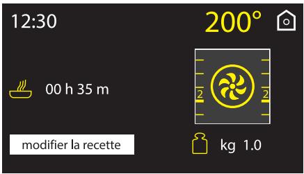 SMEG SFP6604WSPNX - Adjonction d'une recette - 2
