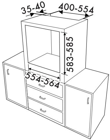 SMEG SFP6604WSPNR - Encastrement sous les plans de cuisson (uniquement sur les modèles à pyrolyse) - 4