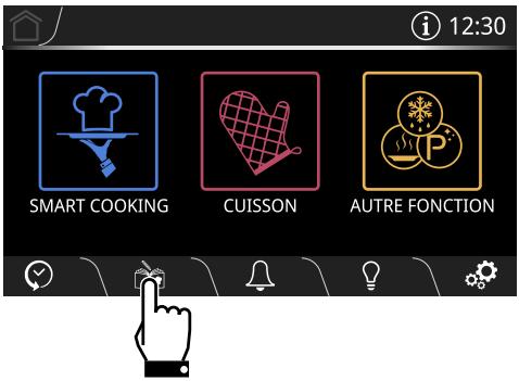 SMEG SFP6604WSPNR - Suppression d'une recette - 2