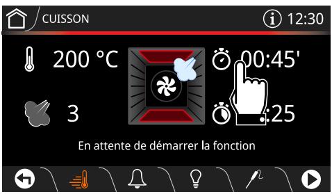 SMEG SFP6604WSPNR - Sélection d'une fonction de cuisson à la vapeur assistée - 10