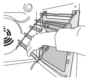 Illustration of hands operating a vehicle chassis with sensors and wiring (no text or symbols)