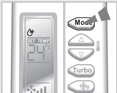 SAMSUNG AQ18BAN - Sélectionnez le mode Séchage si vous souhaitez déshumidifier votre pièce. Vous avez la possibilité d'ajuster la température dans ce mode. - 1