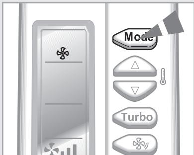 SAMSUNG AQ18BAN - Sélectionnez le mode Séchage si vous souhaitez déshumidifier votre pièce. Vous avez la possibilité d'ajuster la température dans ce mode. - 5