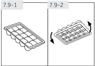 HAIER HB20FPAAA  -  34004033 -  B00UT0E9P - Tiroir de congélation 3D - 2