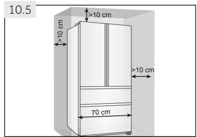 HAIER HB20FPAAA  -  34004033 -  B00UT0E9P - Exigences en matière d'espace - 2