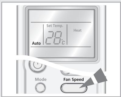 SAMSUNG AQ24MWBN - Sélection du mode Chauffage - 4
