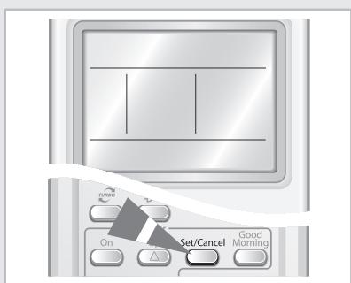 SAMSUNG AQ24MWBN - Pour annuler la minuterie de démarrage - 1