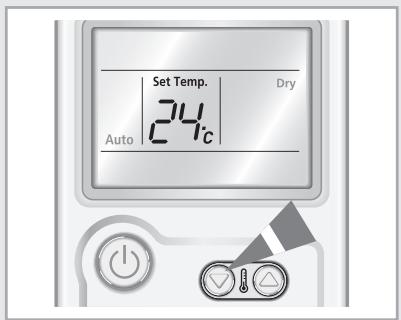 SAMSUNG AQ24MWBN - Sélection du mode Chauffage - 7
