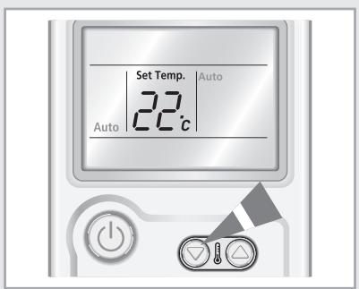 SAMSUNG AQ24MWBN - Sélection du mode Automatique - 3