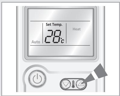 SAMSUNG AQ24MWBN - Sélection du mode Chauffage - 3