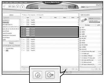 SAMSUNG YP-C1X - Extraire des fichiers d'un CD audio - 2