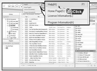 SAMSUNG YP-C1X - Supprimer un fichier - 4