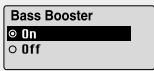 SAMSUNG YP-C1X - Bass Booster - 1