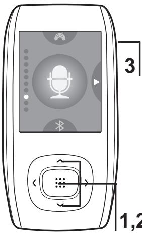 SAMSUNG YP-T9JBAB - Enregistrement vocal - 1