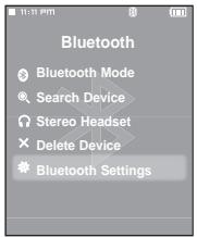 SAMSUNG YP-T9JBAB - Utiliser la fonction Bluetooth (suite) - 1