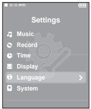SAMSUNG YP-T9JBAB - Réglagedate/heure - 3