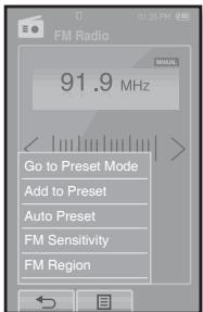 SAMSUNG YP-P2JQR - Automatique : enregistrez automatiquement toutes les stations captées par le lecteur - 1