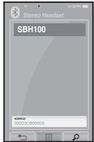 SAMSUNG YP-P2JQR - Relier des écouteurs stéréo bluetooth enregistrés - 2