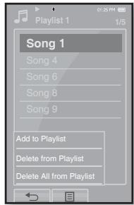 SAMSUNG YP-P2JQR - Creation d'une LISTE de lecture sur votre lecteur MP3 - 8