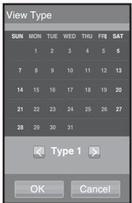 SAMSUNG YP-P2JQR - Régler le type de calendrier - 1