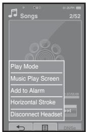 SAMSUNG YP-P2JQR - Déconnecter les écouteurs stéréo bluetooth - 2